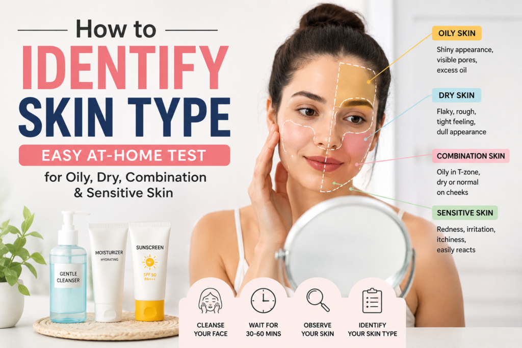 How to Identify Skin Type: A Complete Guide for Healthy and Glowing Skin