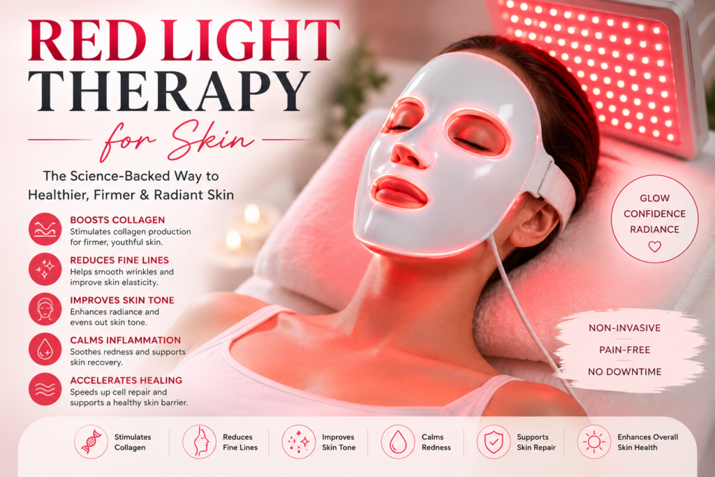 Red Light Therapy for Skin: Benefits, Side Effects & How It Works (2026 Guide)