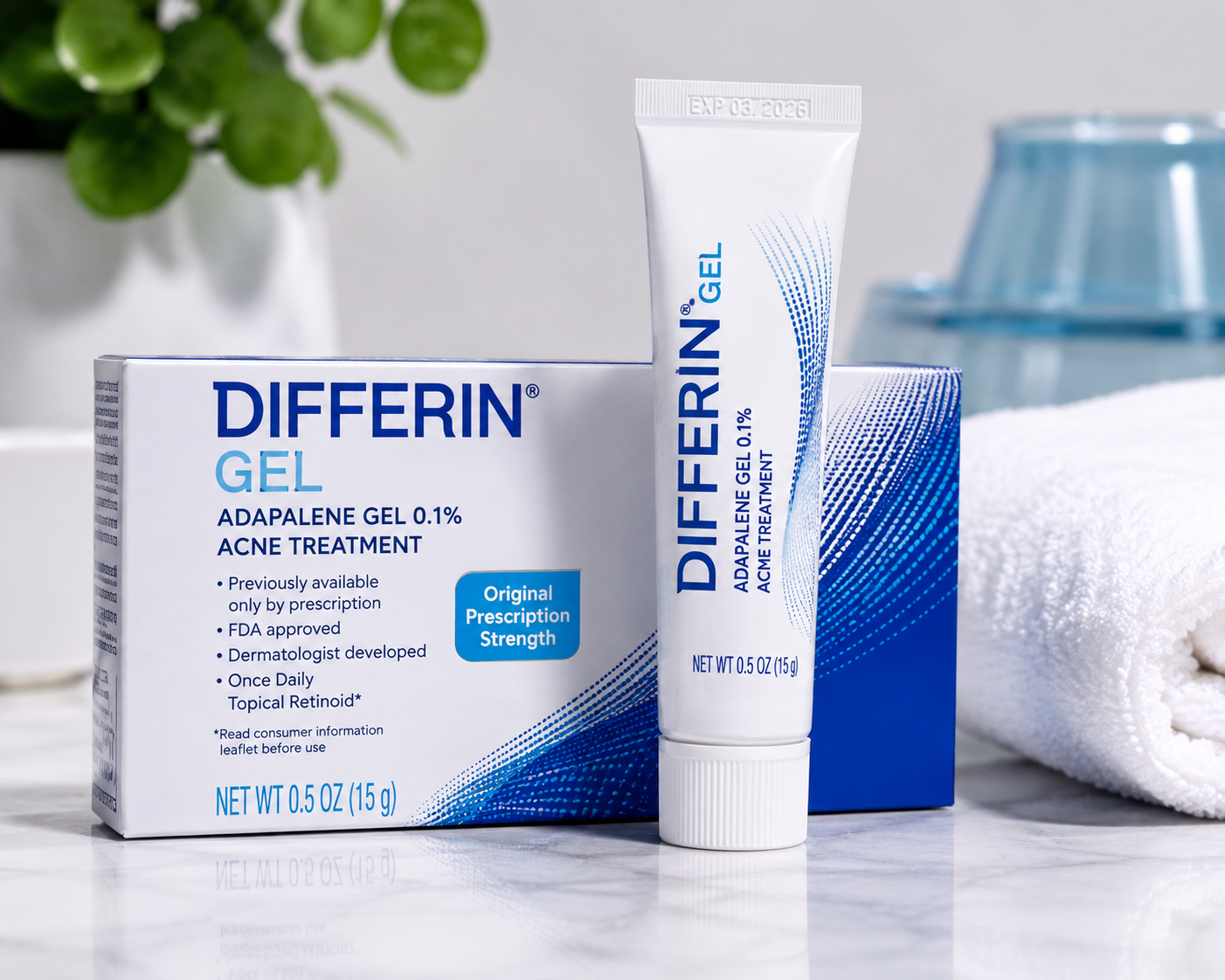 Differin Gel 0.1% Adapalene
