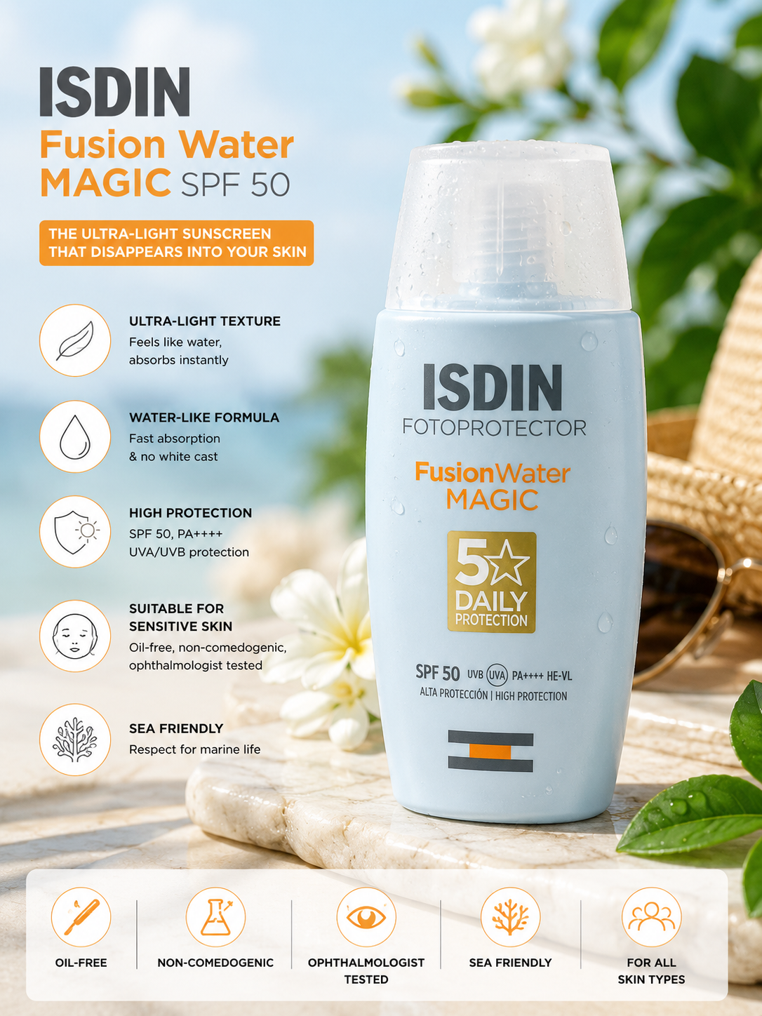 ISDIN Fusion Water Magic SPF 50