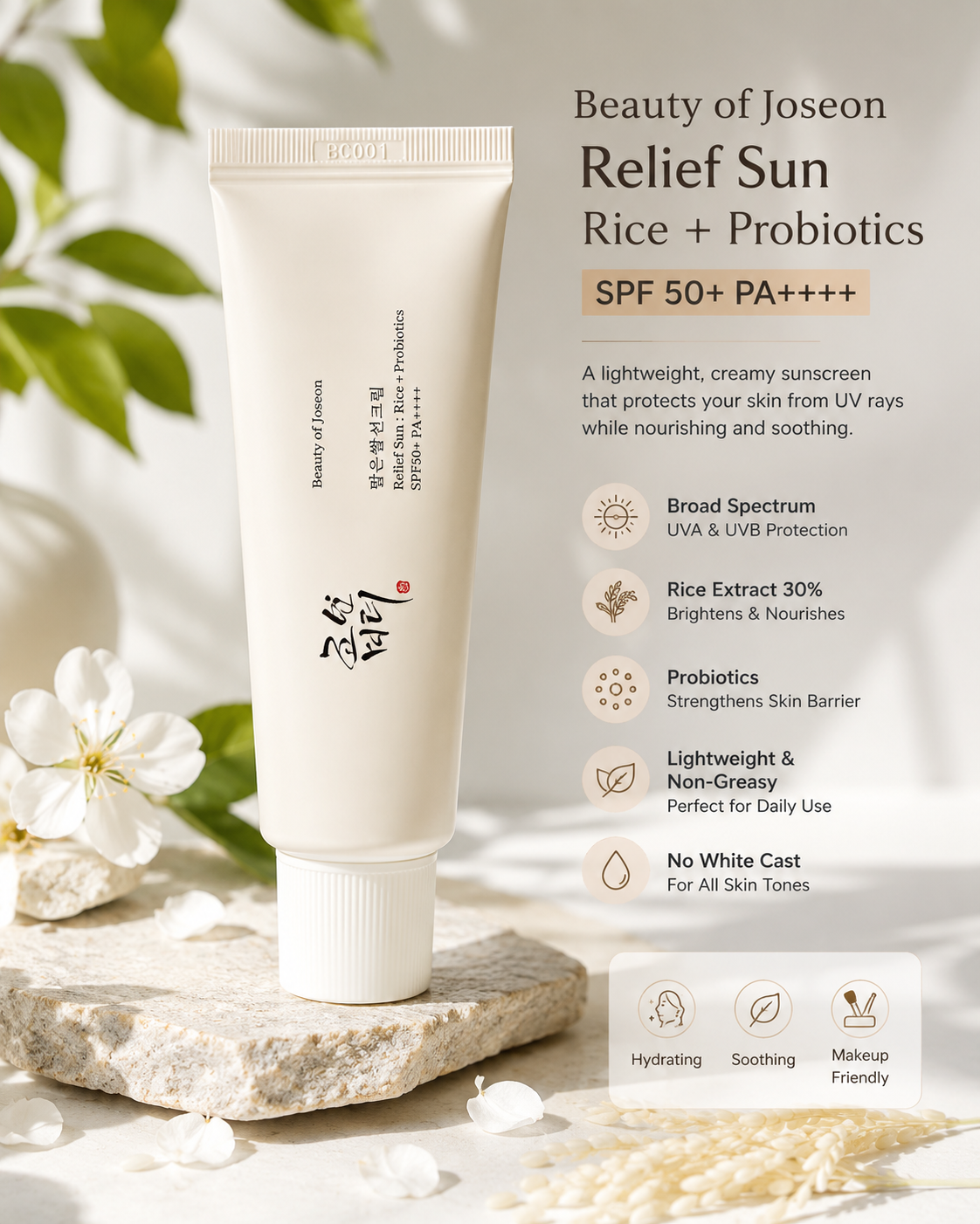 Beauty of Joseon Relief Sun SPF50+ PA++++