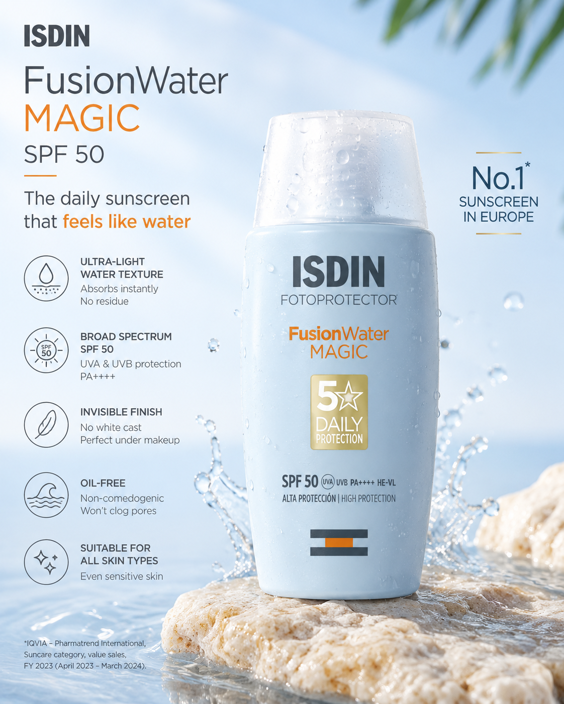 ISDIN Fusion Water Magic SPF 50