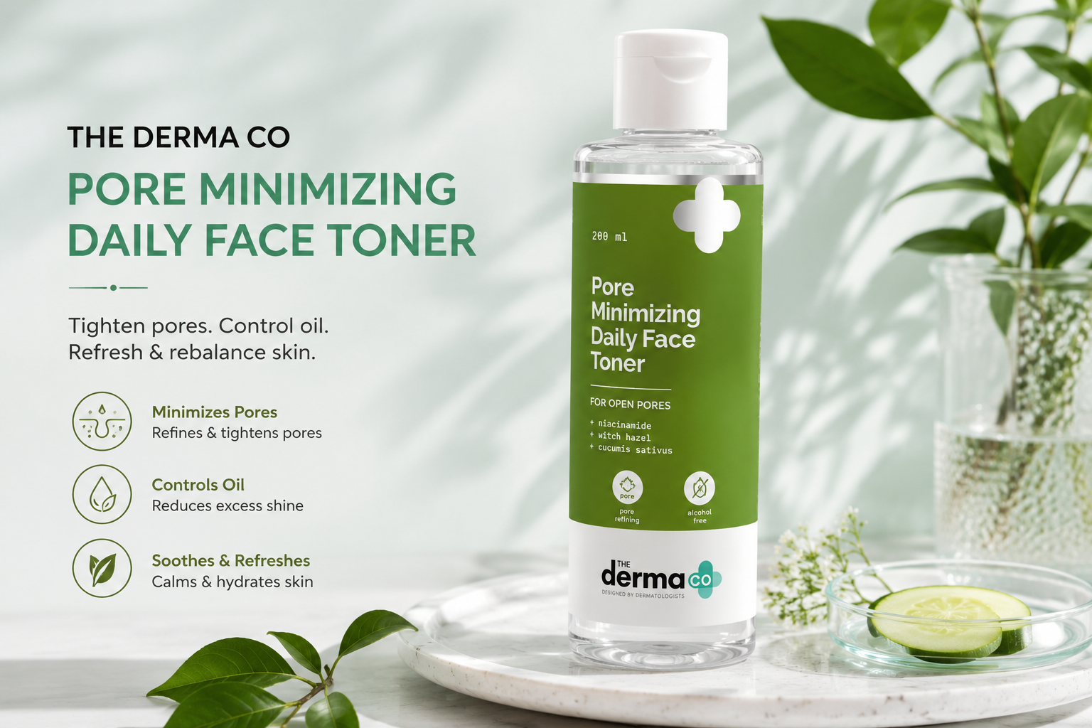 The Derma Co Pore Minimizing Daily Face Toner