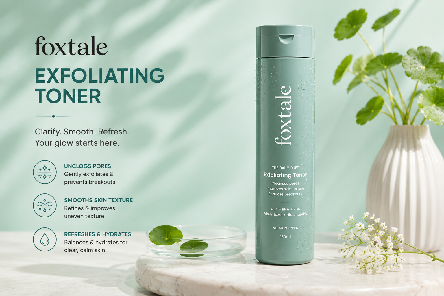 Foxtale Exfoliating Toner