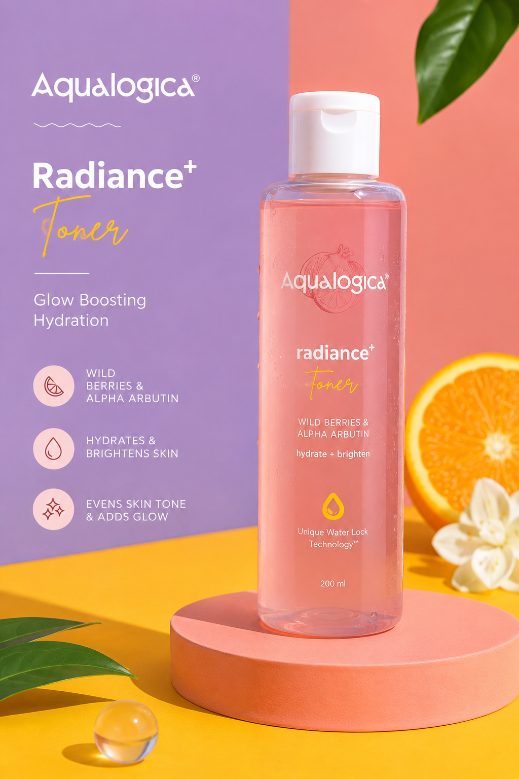 Aqualogica Radiance+ Toner