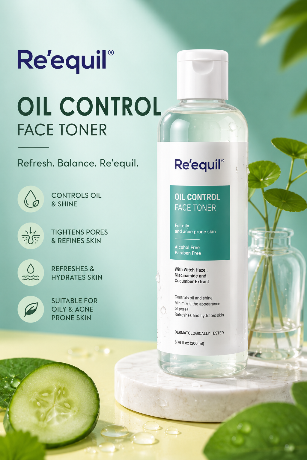Re'equil Oil Control Face Toner