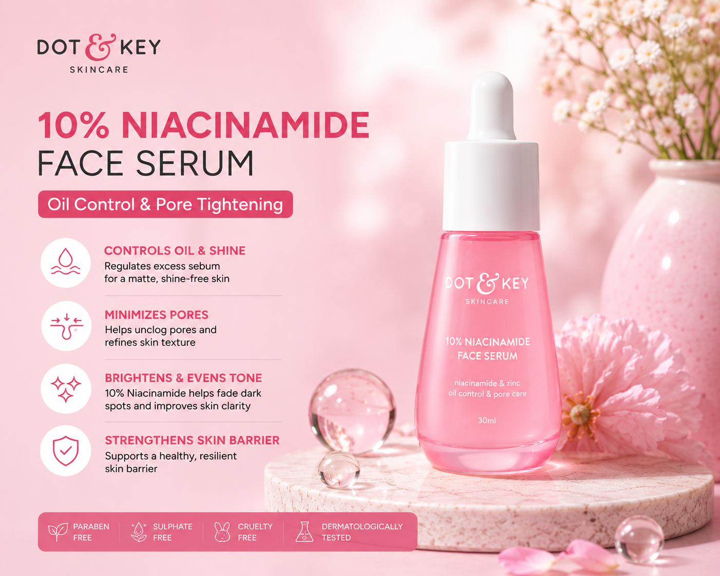 Dot & Key 10% Niacinamide Face Serum