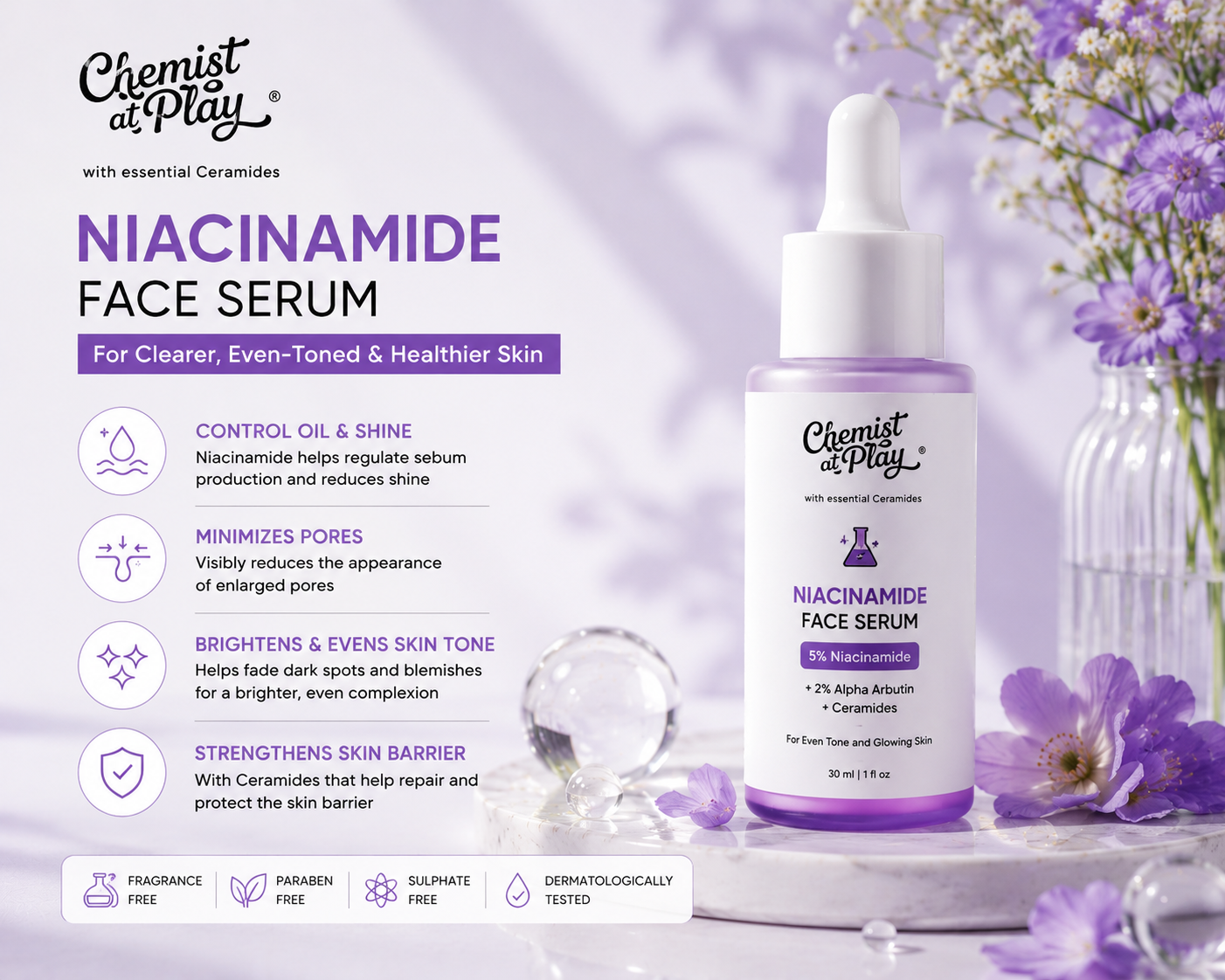 Chemist at Play Niacinamide Face Serum
