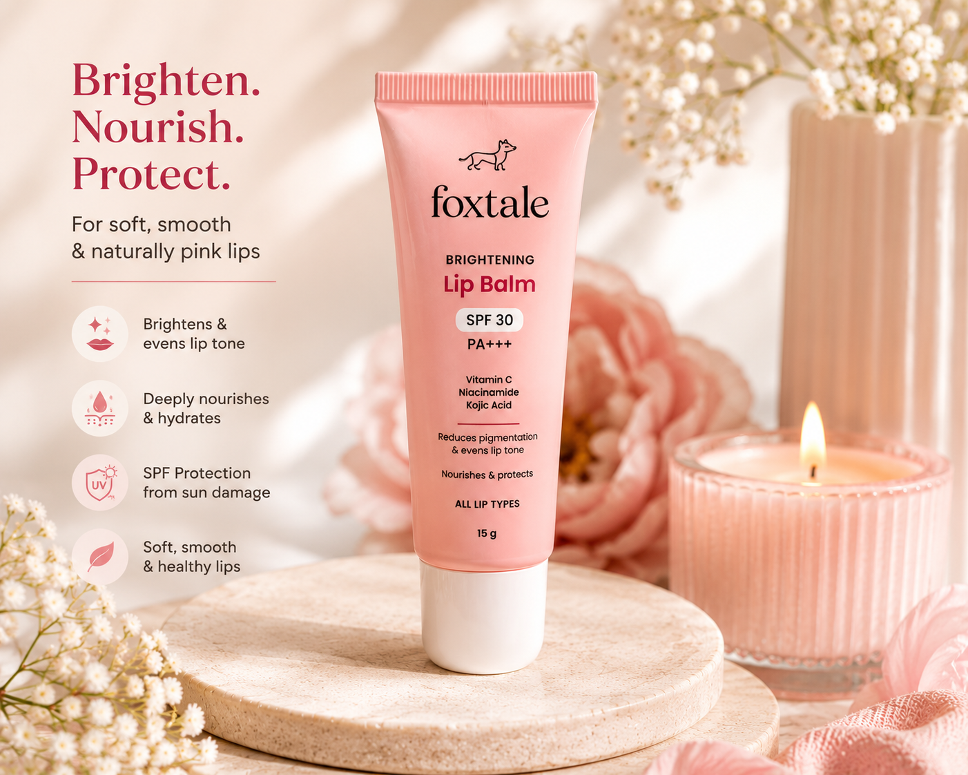 Foxtale Brightening Lip Balm
