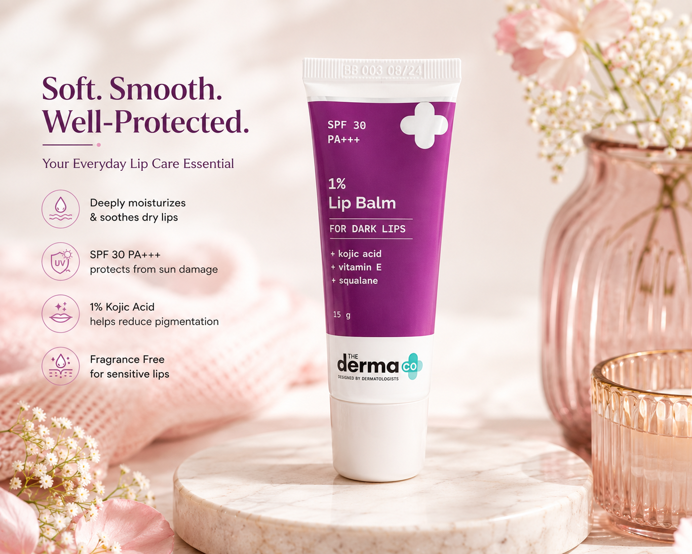 The Derma Co. 1% Lip Balm