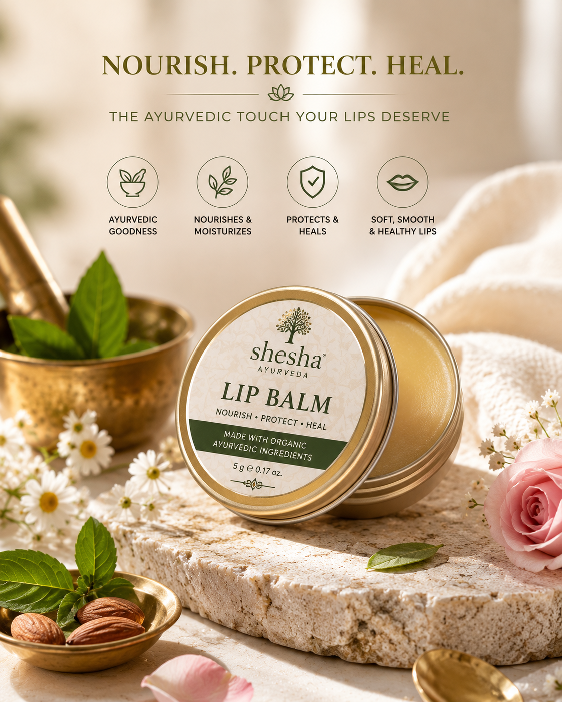 Shesha Ayurveda Lip Balm