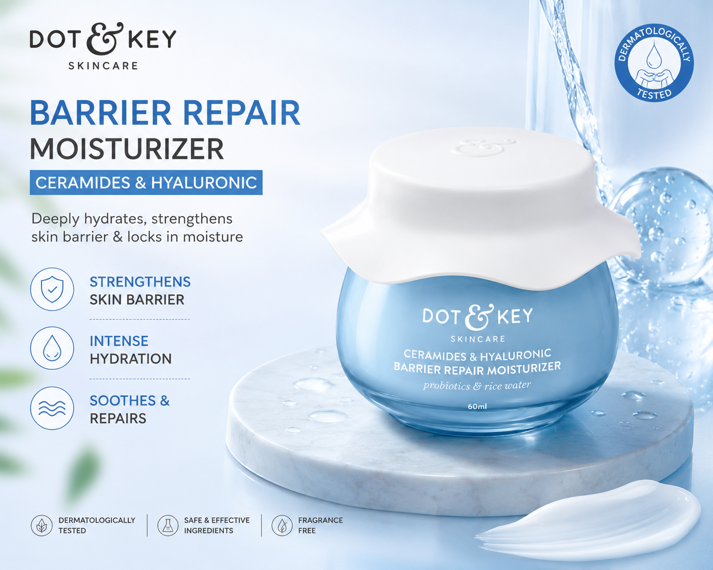 Barrier Repair Moisturizer Dot & Key