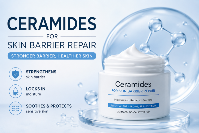 Ceramides for Skin Barrier Repair