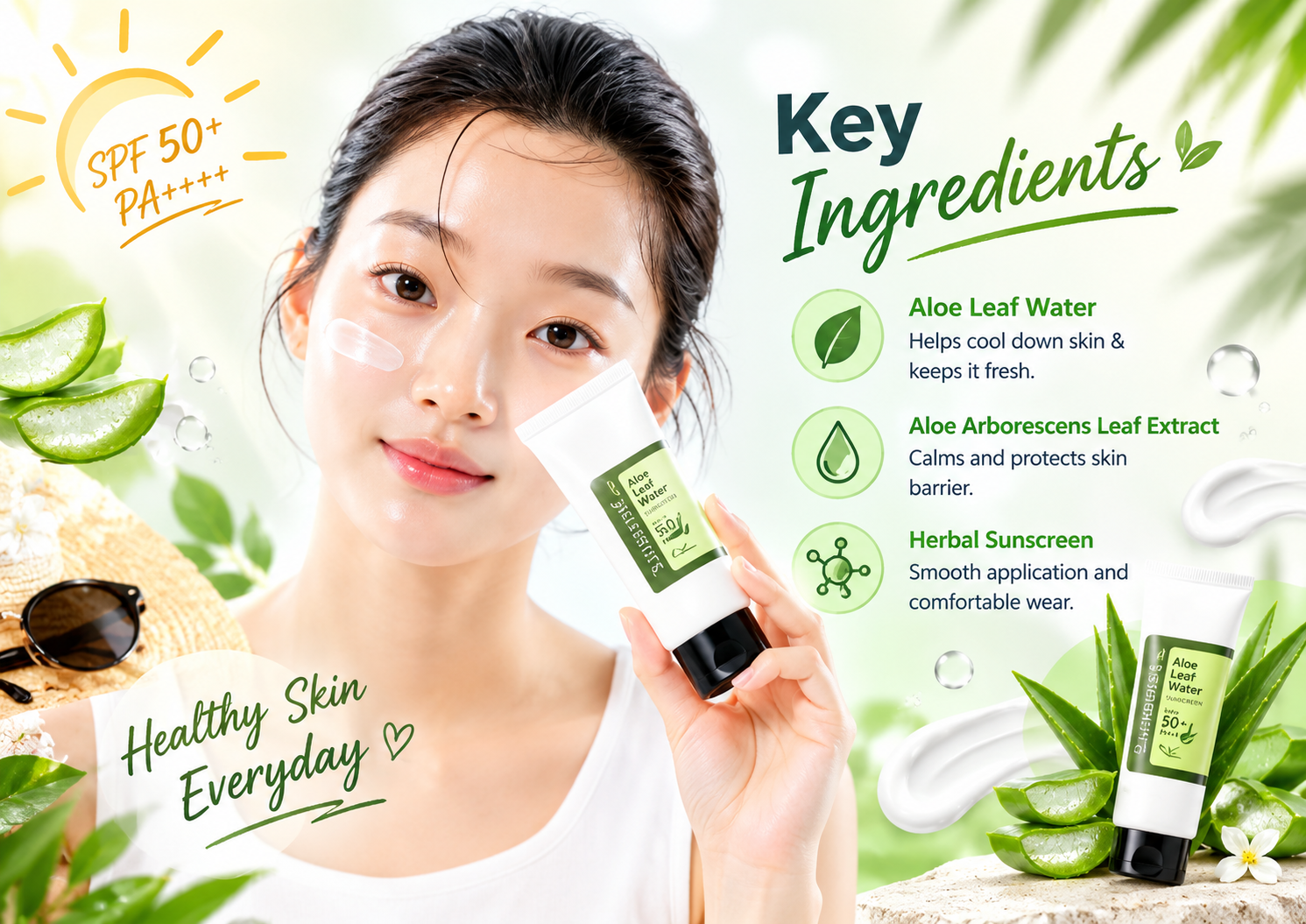 COSRX Aloe Soothing Sun Cream SPF 50+ PA+++