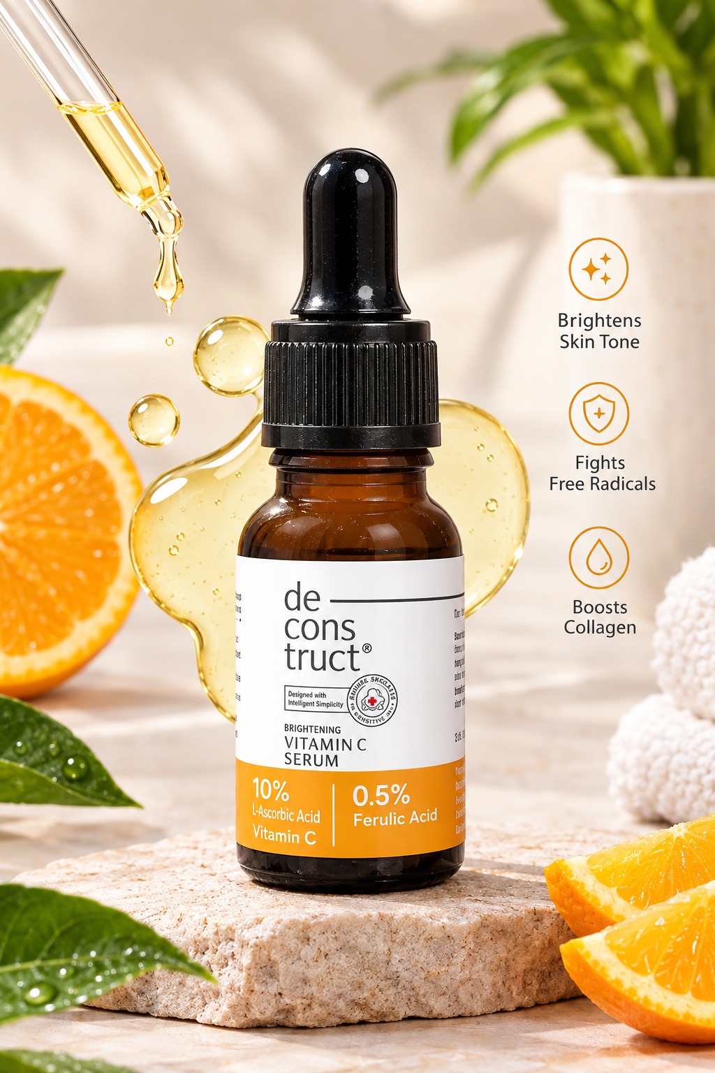 Deconstruct 10% Vitamin C + 0.5% Ferulic Acid Serum