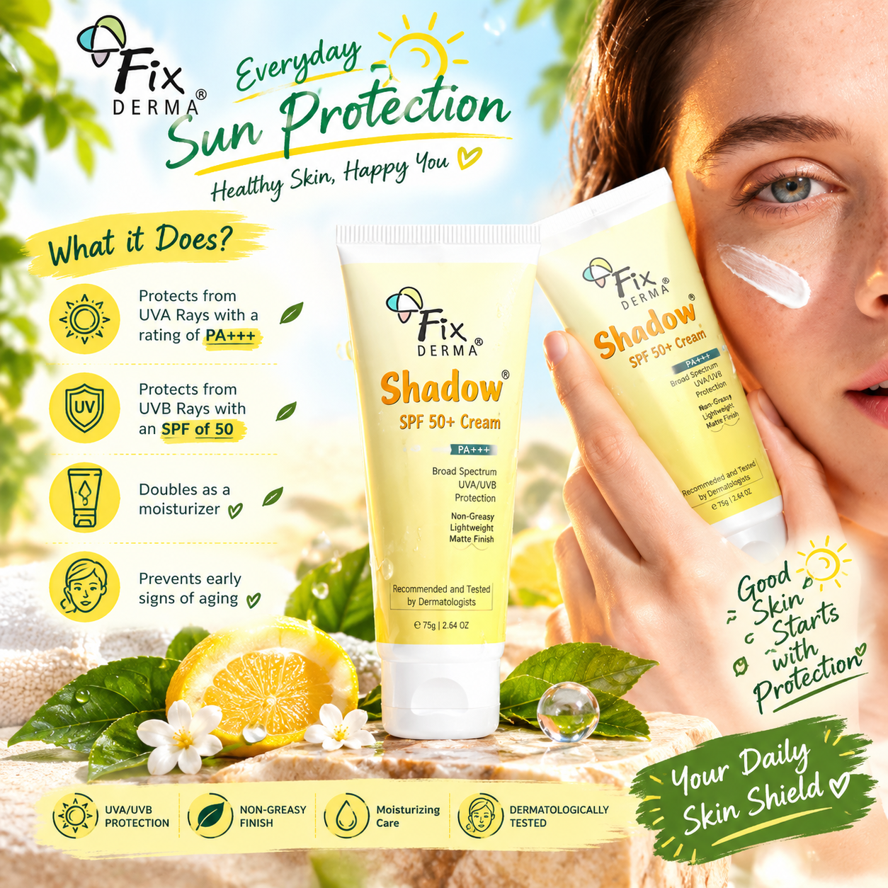 Fixderma Shadow SPF 50+ Gel