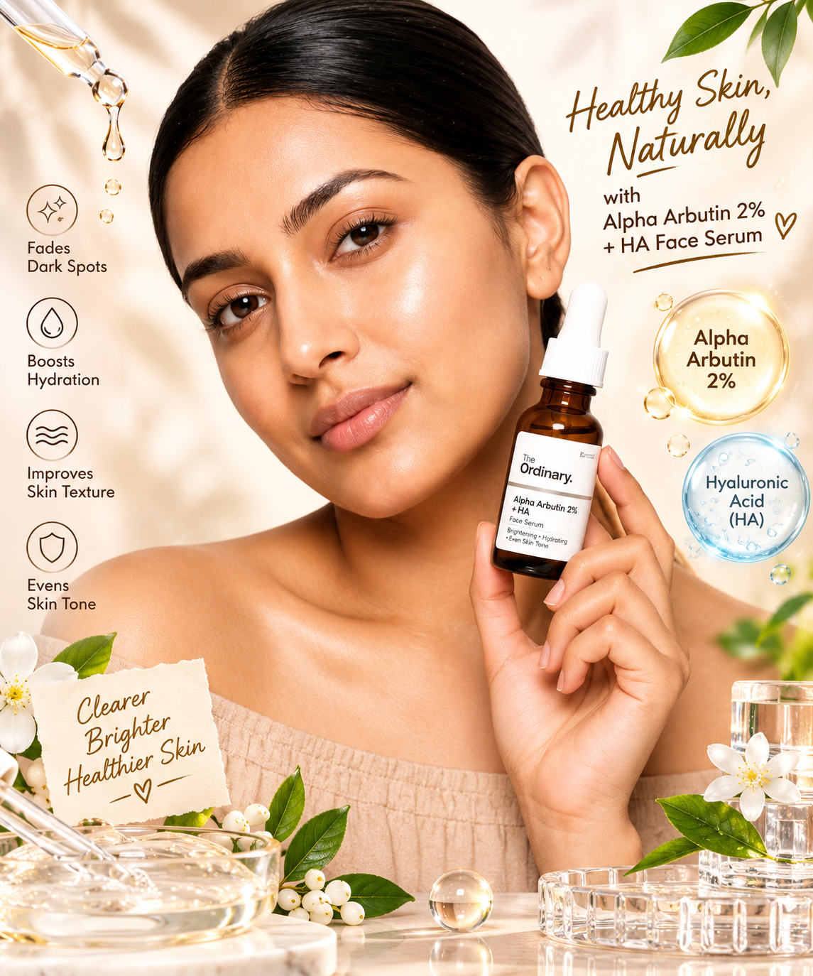 The Ordinary Alpha Arbutin 2% + HA