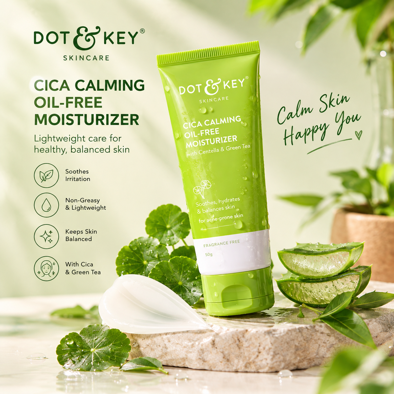 Dot & Key Niacinamide + Cica Oil-Free Moisturizer