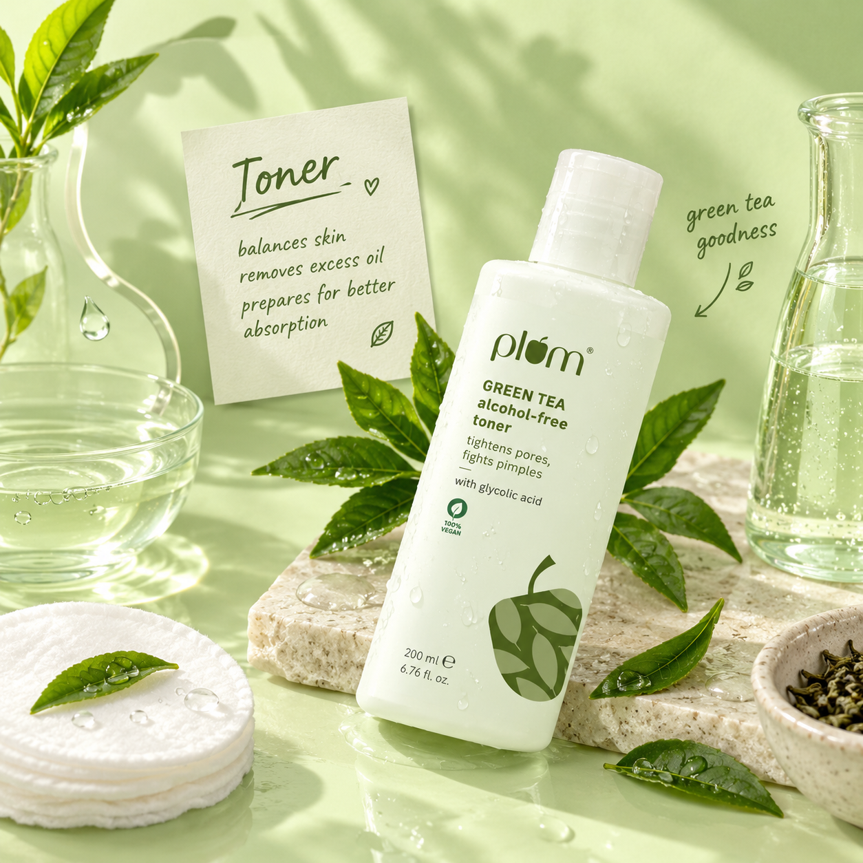 Plum Green Tea Alcohol-Free Toner
