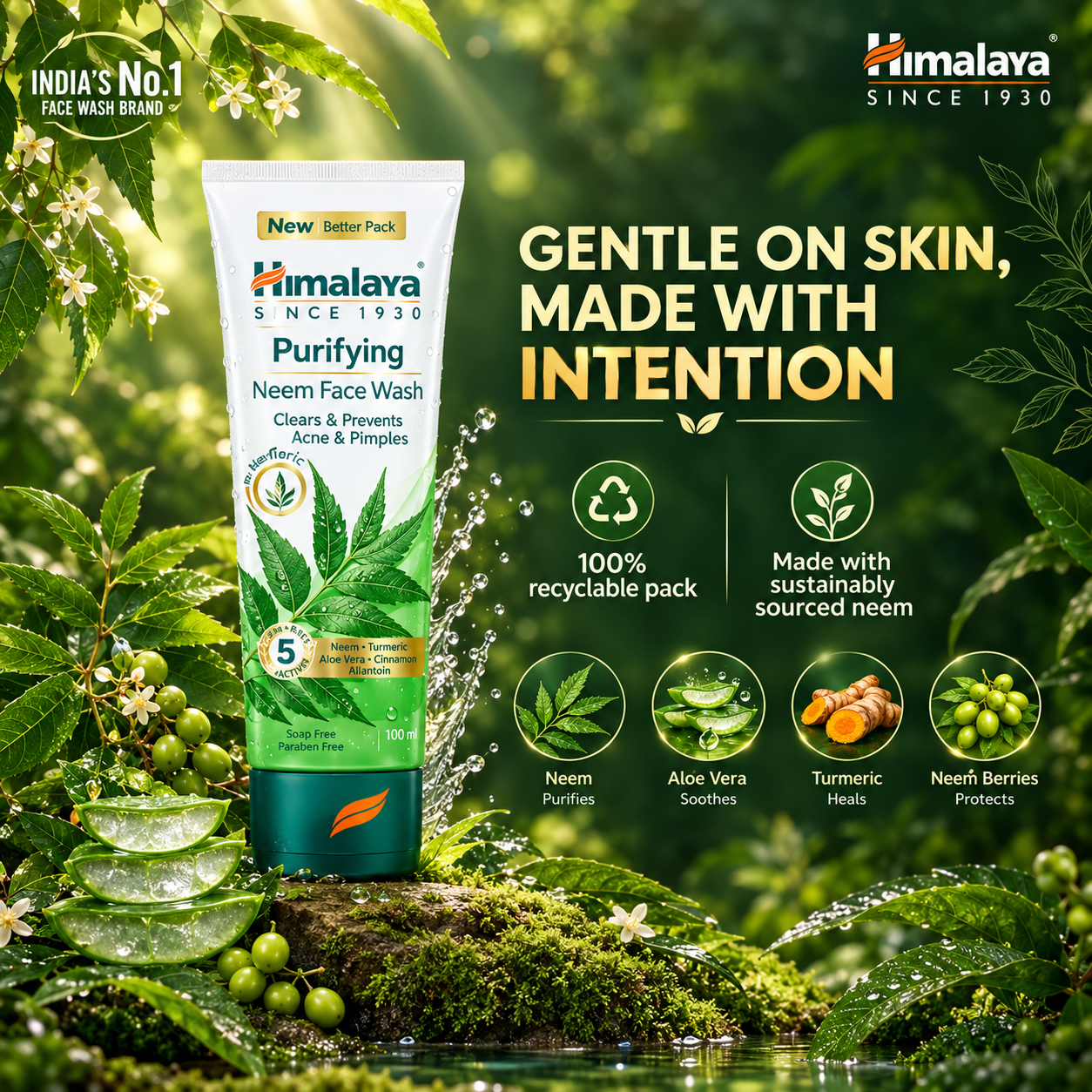Himalaya Purifying Neem Face Wash