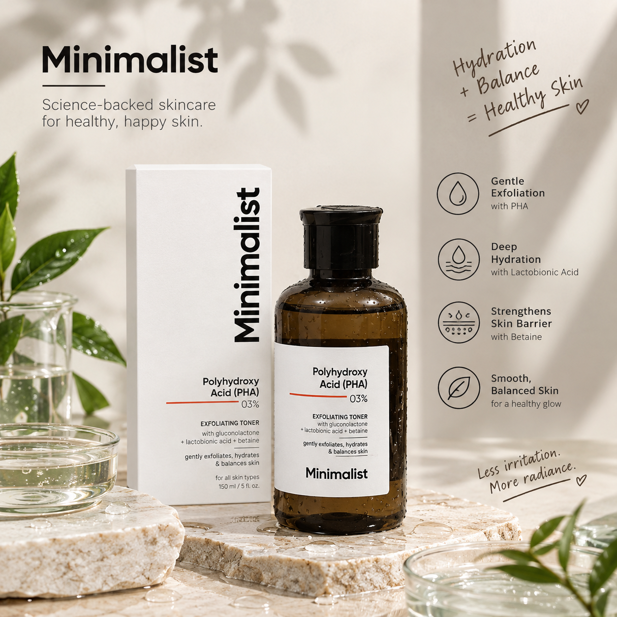 Minimalist PHA Face Toner