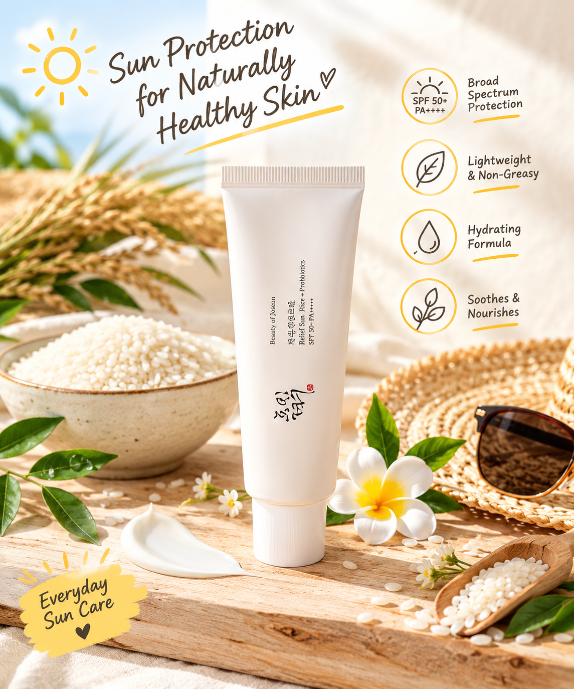 Beauty of Joseon Relief Sun: Rice + Probiotics