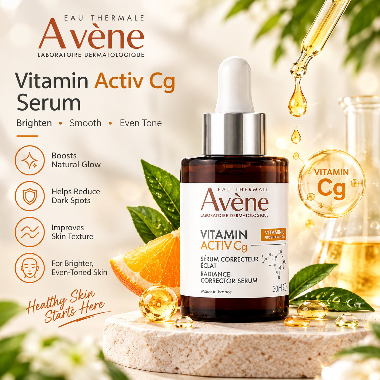 Avène Vitamin Activ Cg Radiance Concentrated Serum